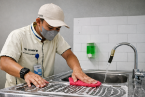 kitchen cleaning